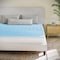 Flash Furniture Capri Comfortable Sleep 2 Inch Cooling Gel Infused 5-Zone Twin XL Memory Foam Mattress Topper HLC-5ZONE-TWINXL-2-GG - alternate 6
